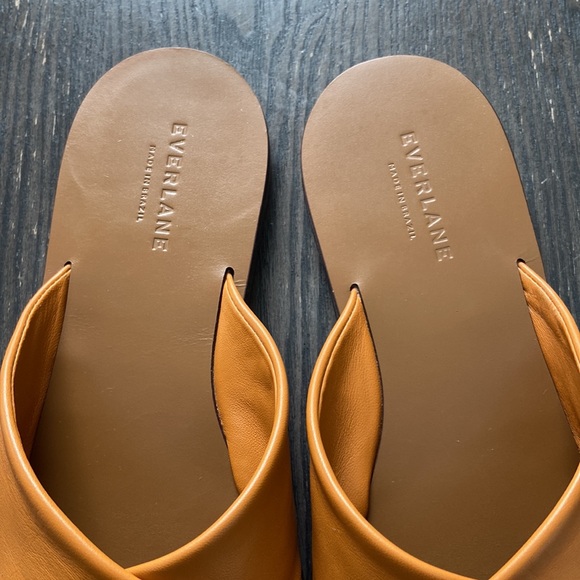 Everlane The Day Crossover Sandal in Sienna Brown Size 9.5 - Picture 6 of 8